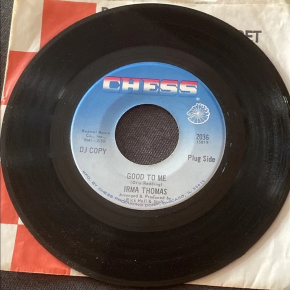 Irma Thomas Good To Me / We Got Something Good 45 Rpm DJ Copy Chess Records - Picture 2 of 2